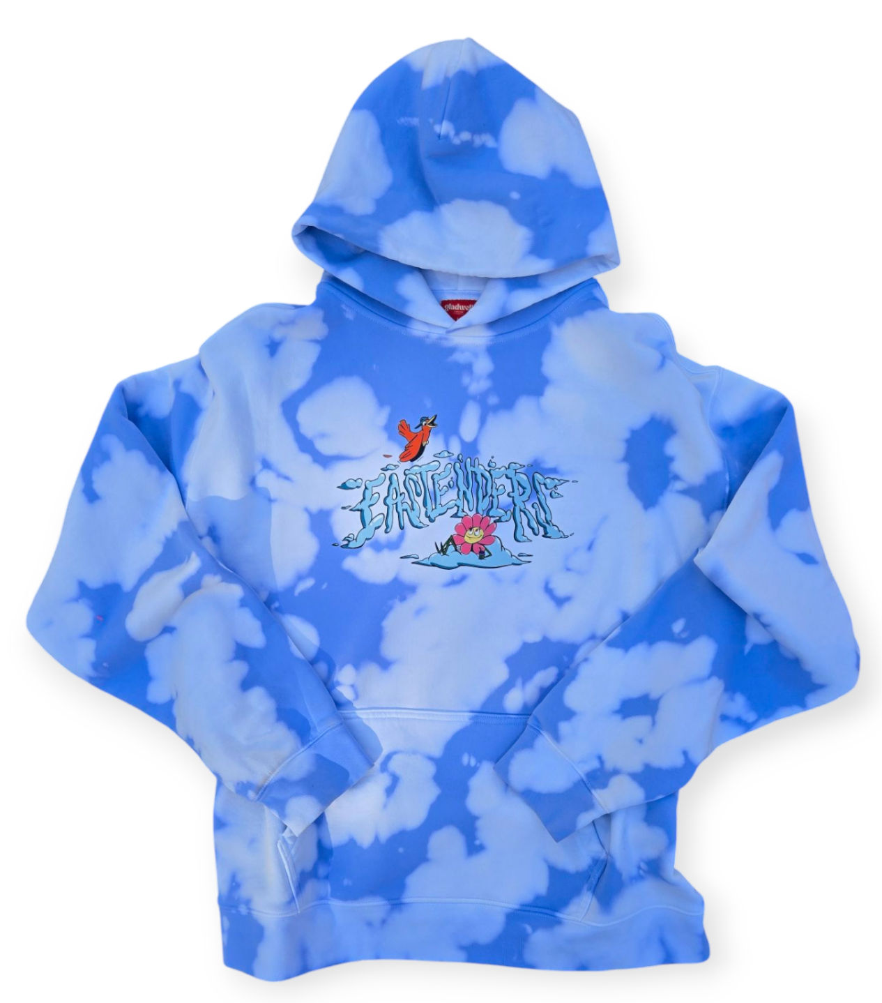 'IN THE CLOUDS' Blue Hoodie