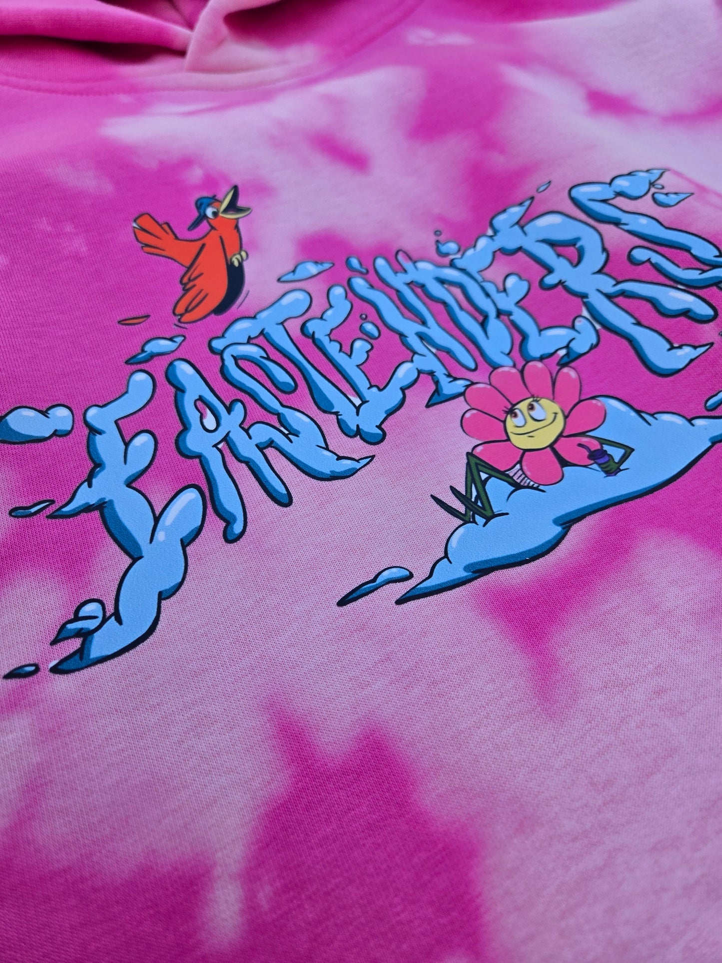 'IN THE CLOUDS' Pink Hoodie