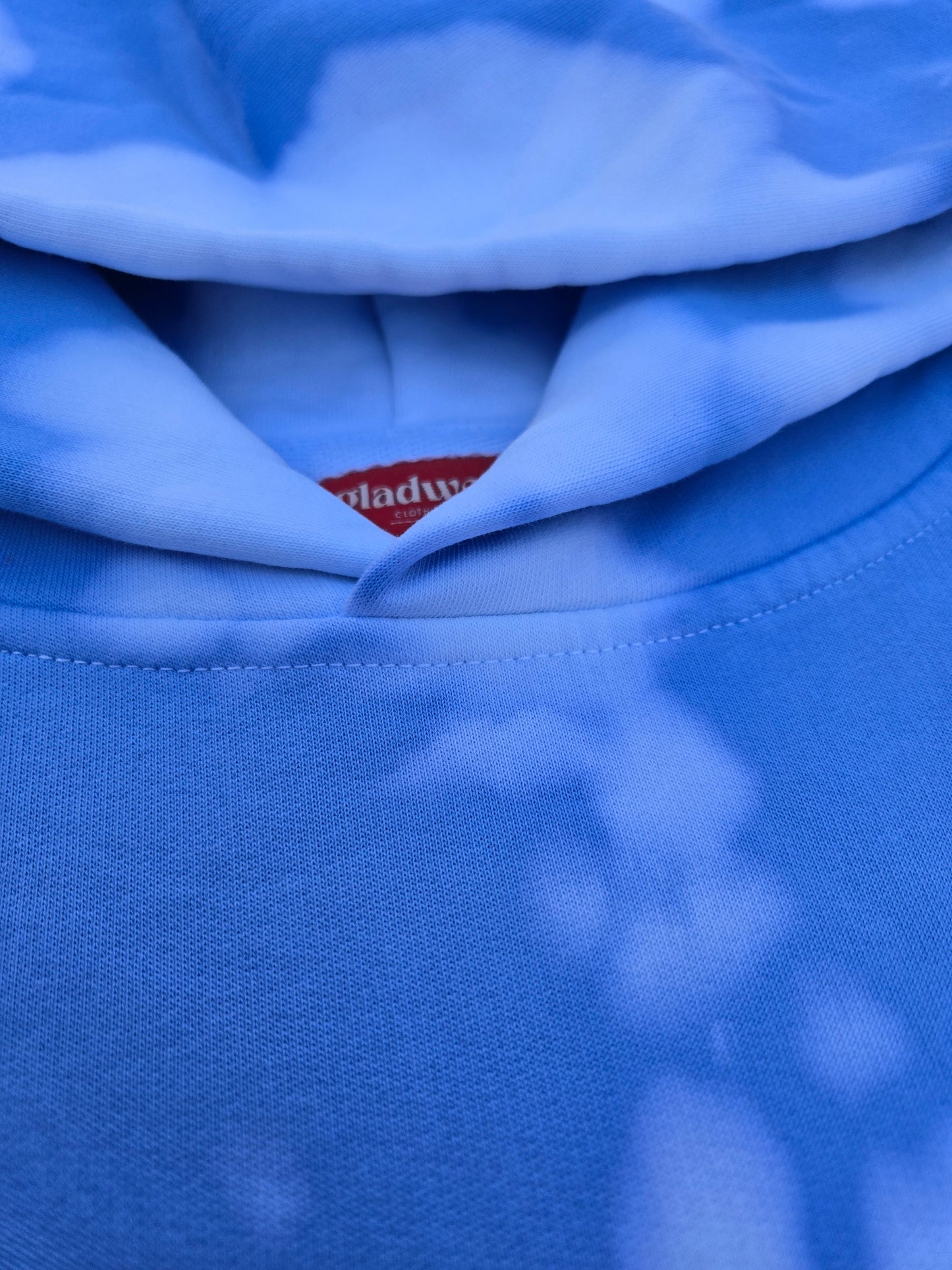 'IN THE CLOUDS' Blue Hoodie