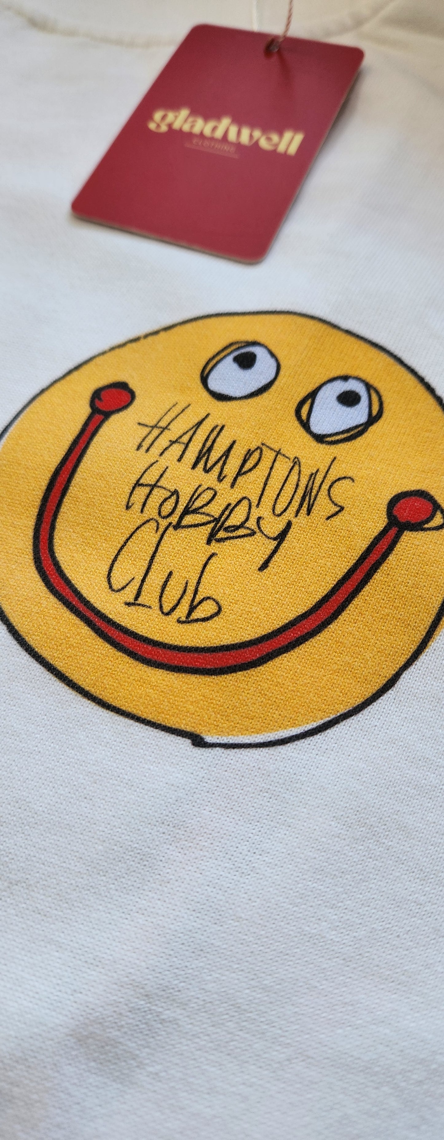 White Hobby Club Short Sleeve T-Shirt