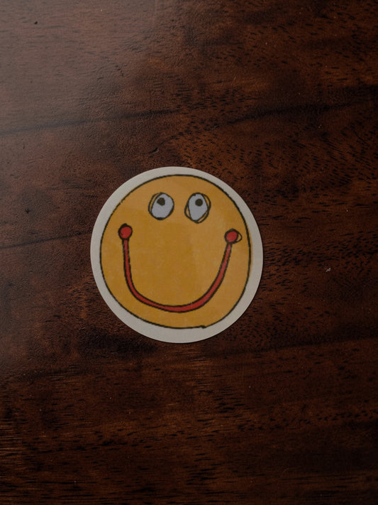 Hobby Club Smiley Logo Sticker