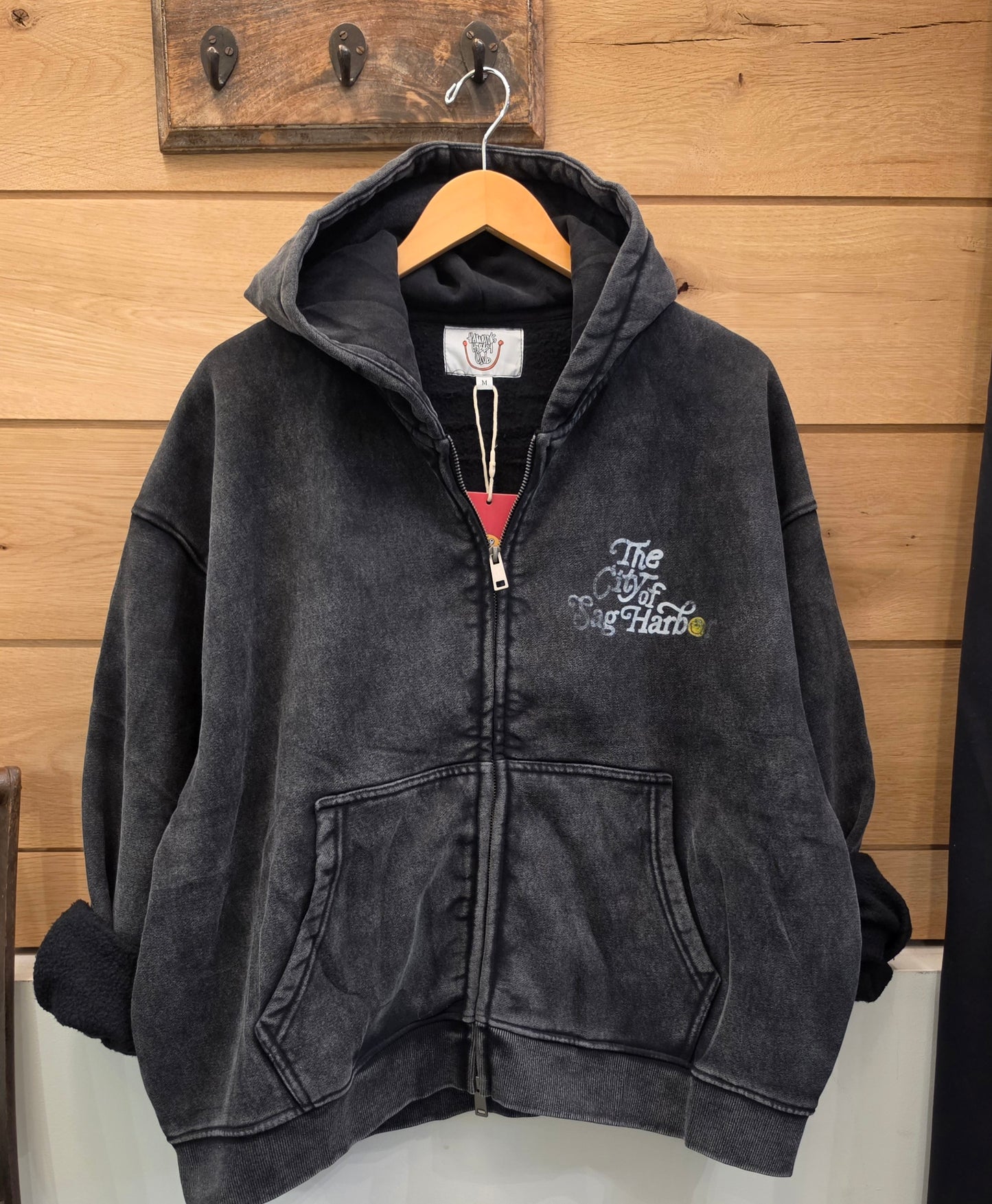 City of Sag Boxy Fleece Zip