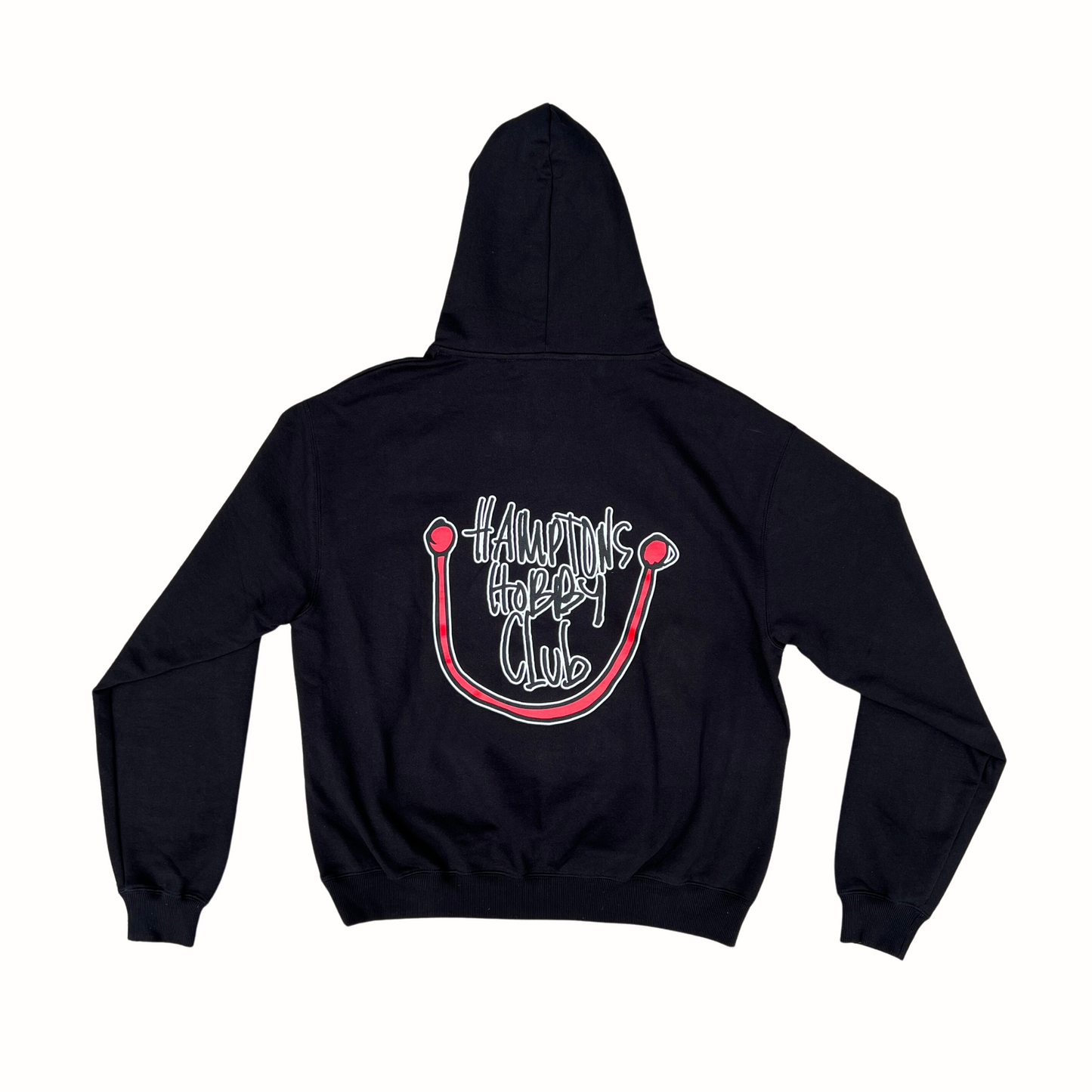 Black Hobby Club Hoodie