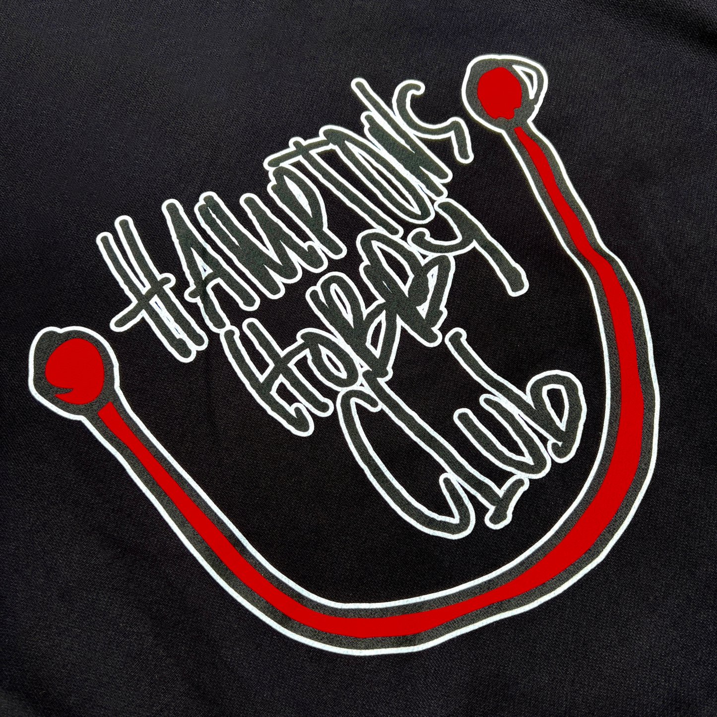 Black Hobby Club Hoodie