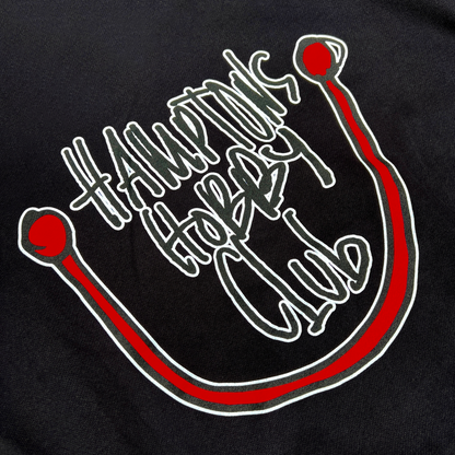 Black Hobby Club Hoodie