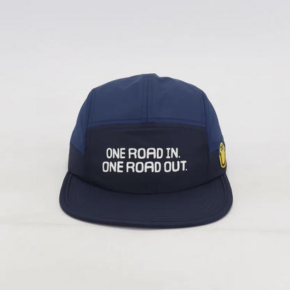 "One Road In. One Road Out." Sound Cap