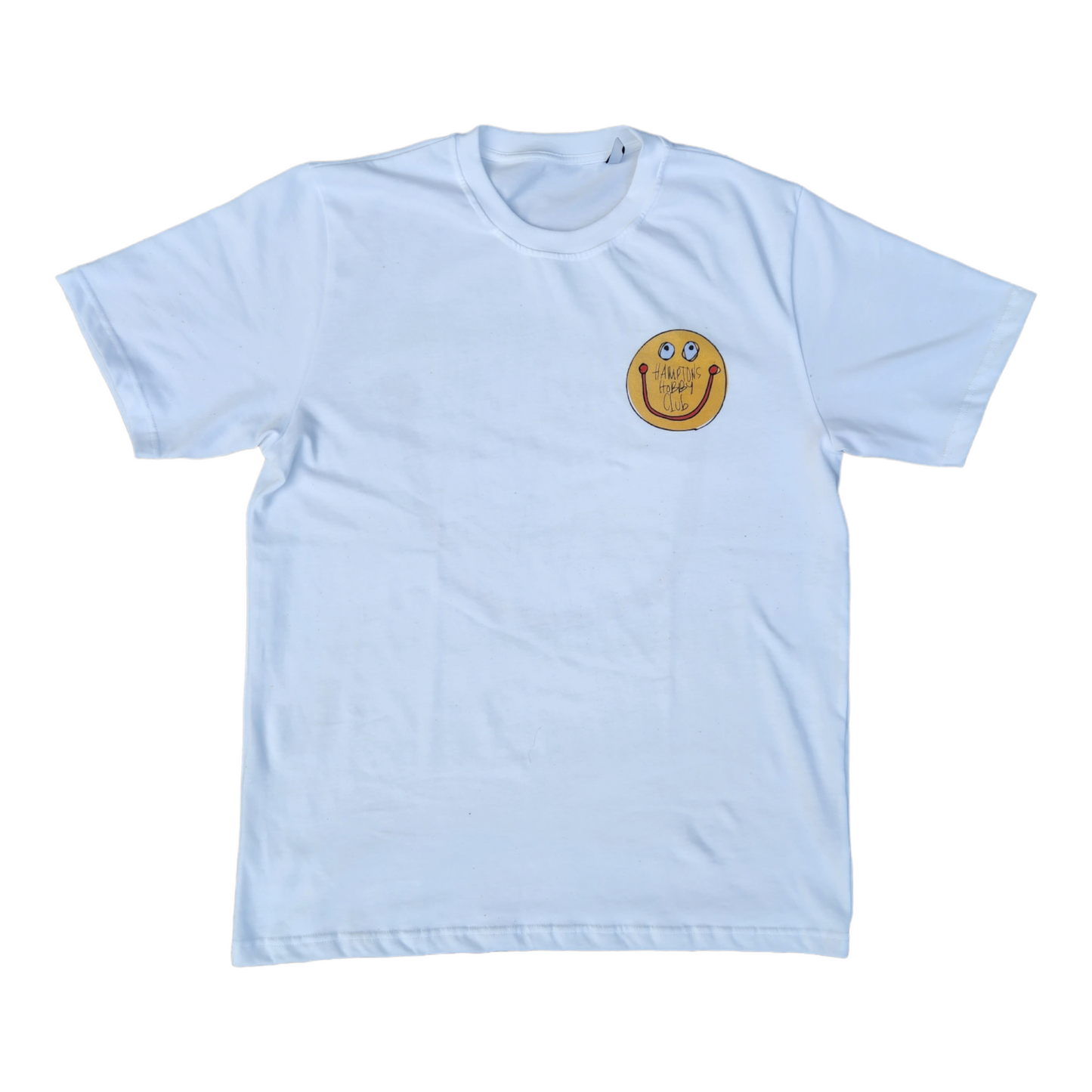 White Hobby Club Short Sleeve T-Shirt