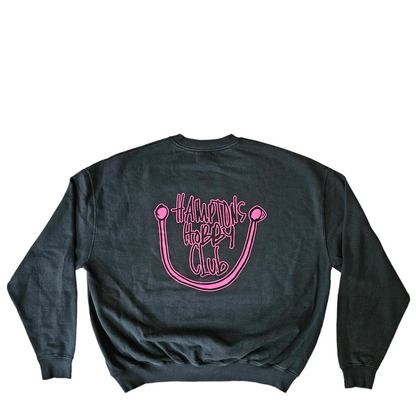 Hobby Club Crewneck - Magenta Noir