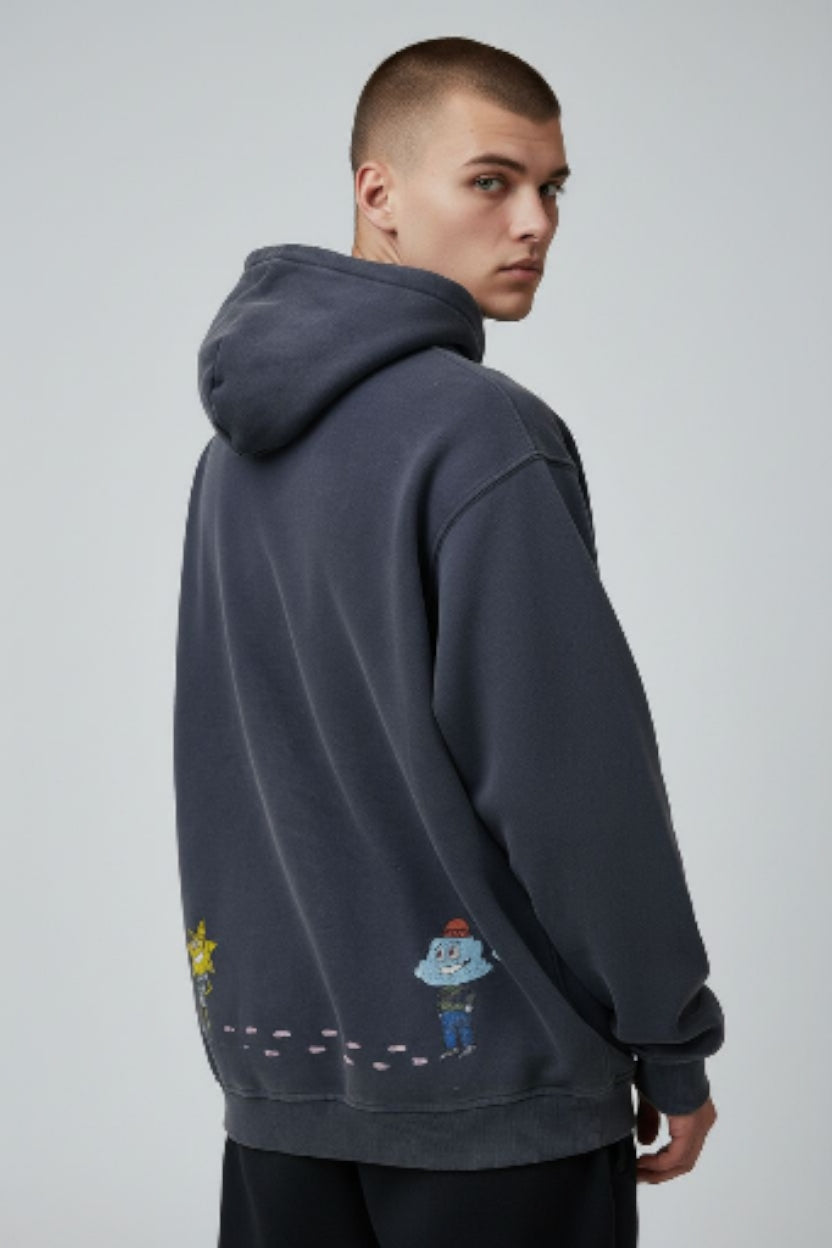 The Midnight Chase, Vintage Washed Hoodie