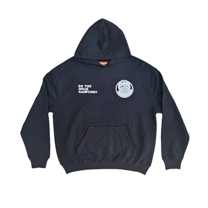 "Do You Speak Hamptons?" Ghost Hoodie