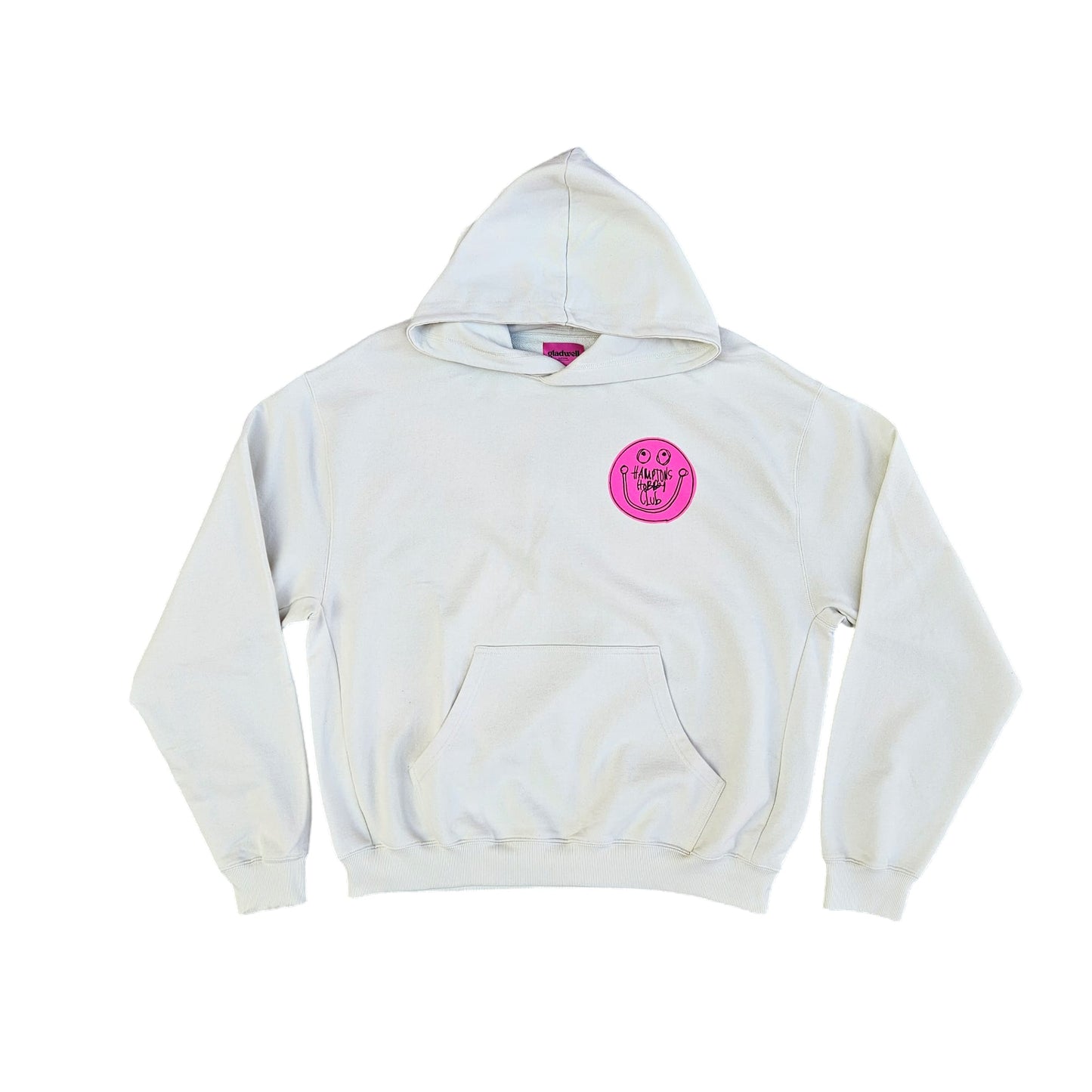 Hobby Club Hoodie - Magenta Blanc