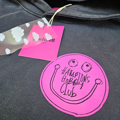 Hobby Club Hoodie - Magenta Noir