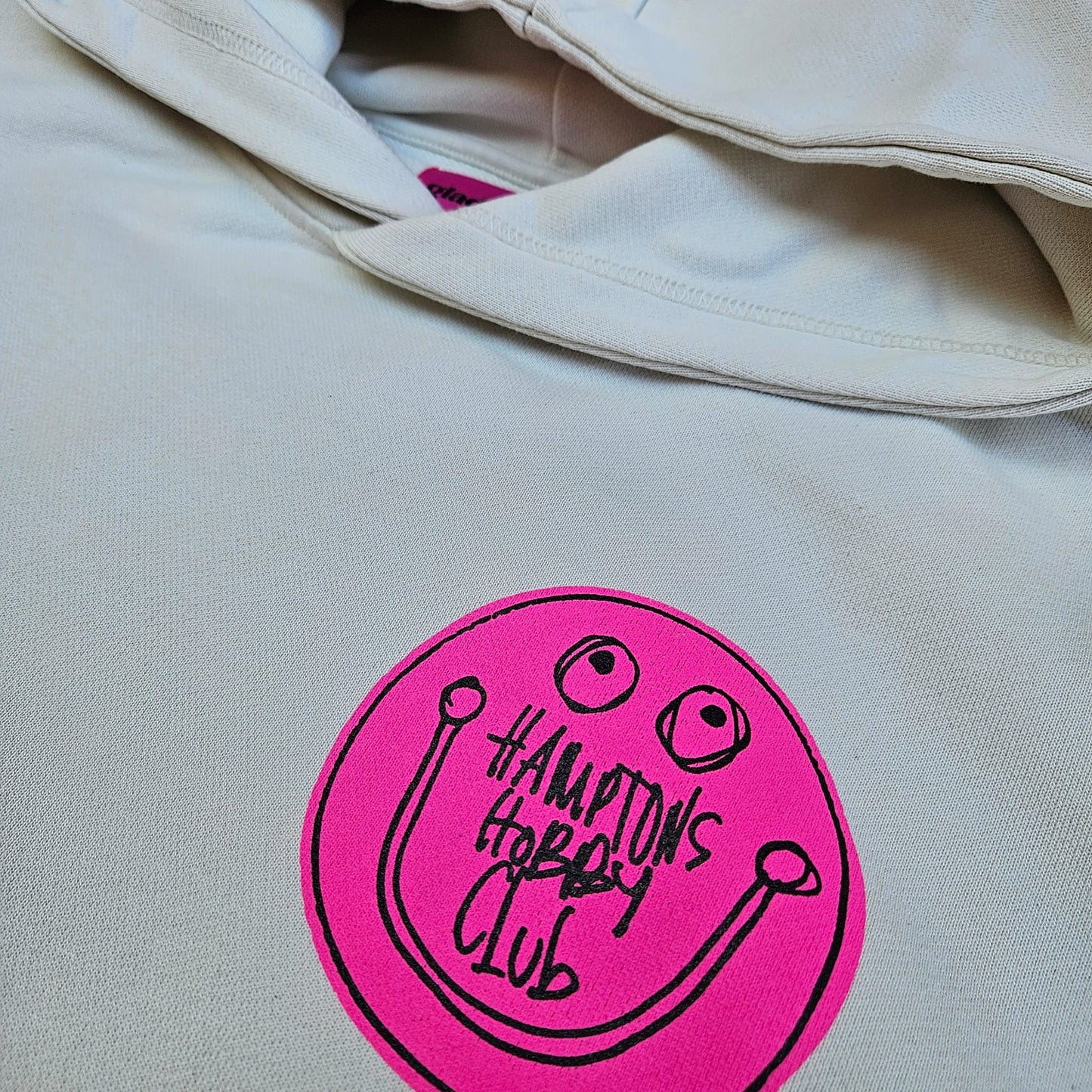 Hobby Club Hoodie - Magenta Blanc