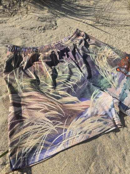 'In the Reeds' Mesh Shorts