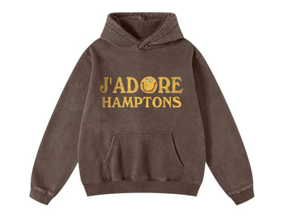 The Woodsmoke - J'Adore Hamptons Vintage Washed Hoodie