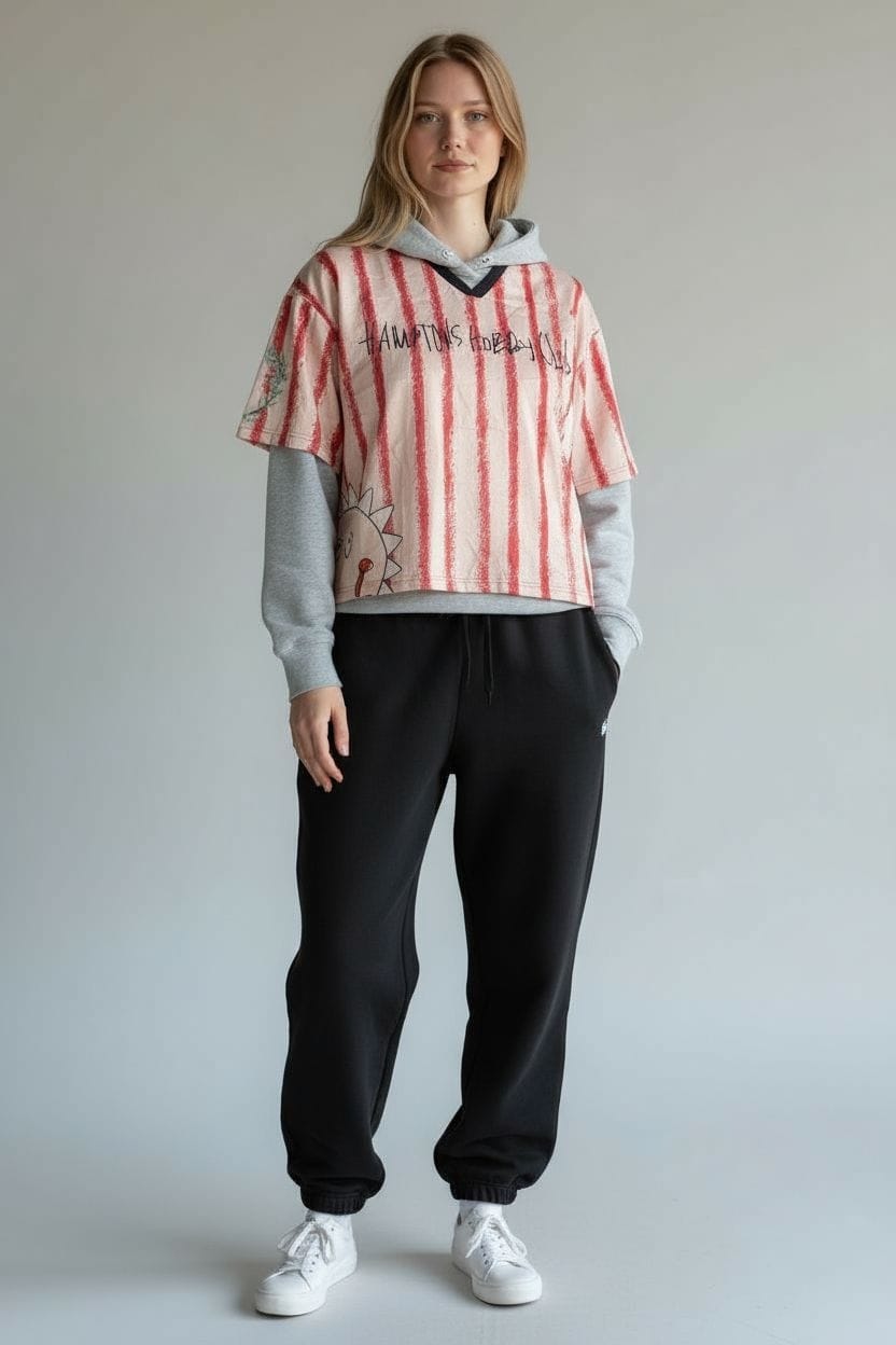 The Shield Mesh Crop Jersey