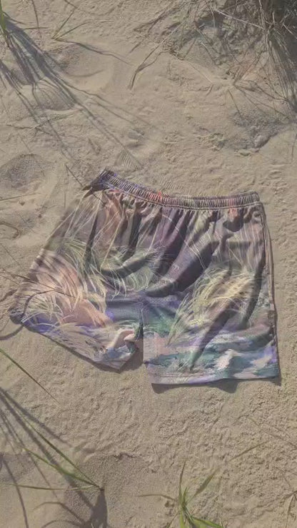 'In the Reeds' Mesh Shorts