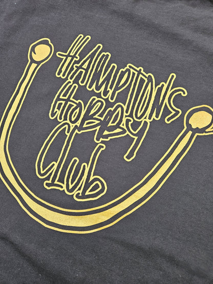 Hobby Club Oversized, Long-sleeve Tee - Golden Hour