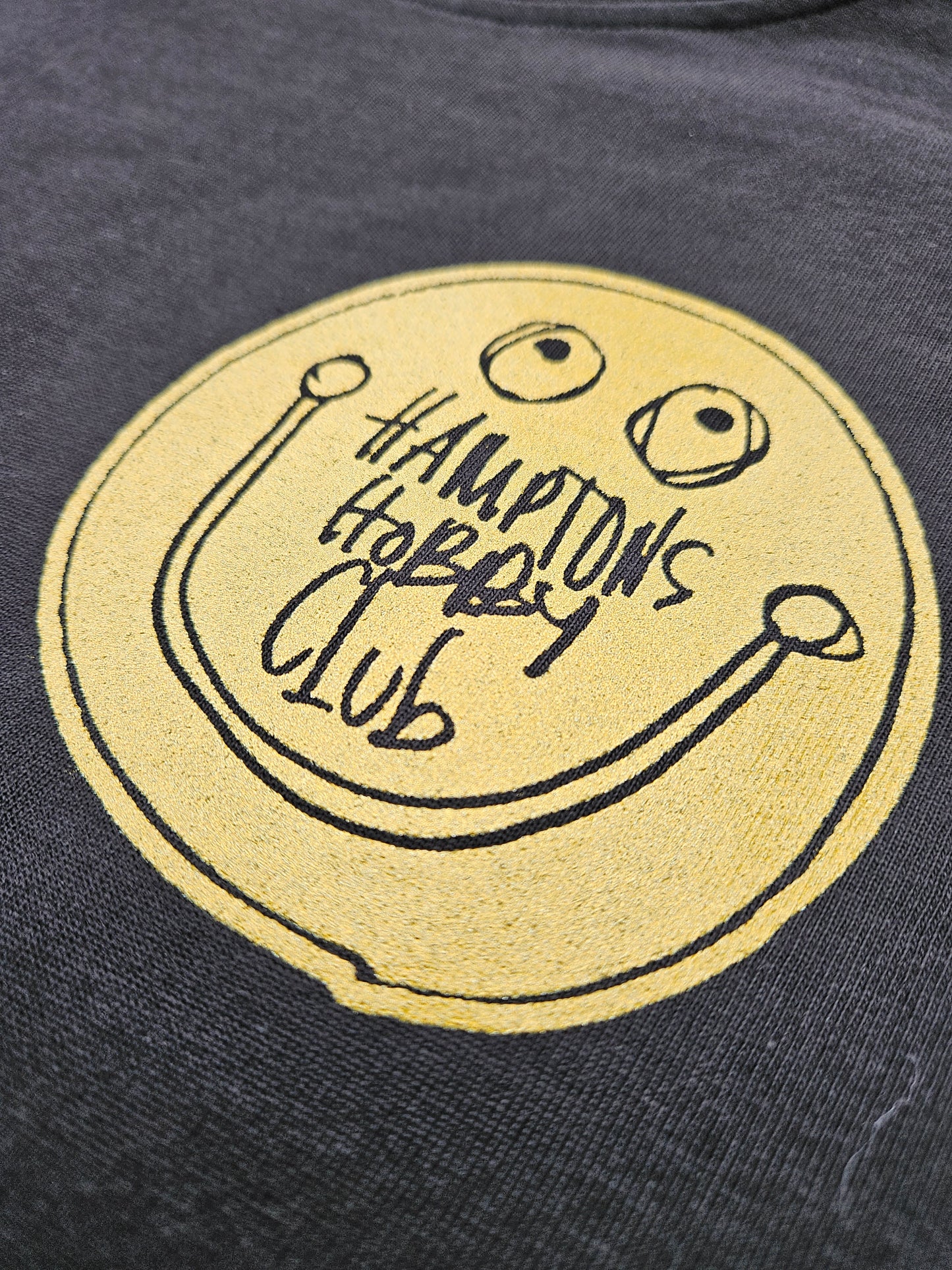Hobby Club Oversized, Long-sleeve Tee - Golden Hour