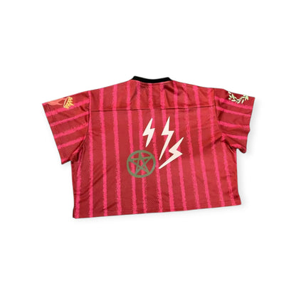 The Shield Mesh Crop Jersey