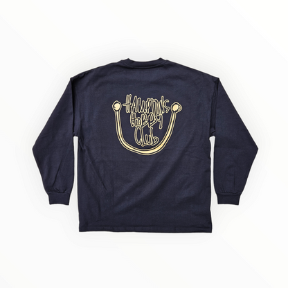 Hobby Club Oversized, Long-sleeve Tee - Golden Hour