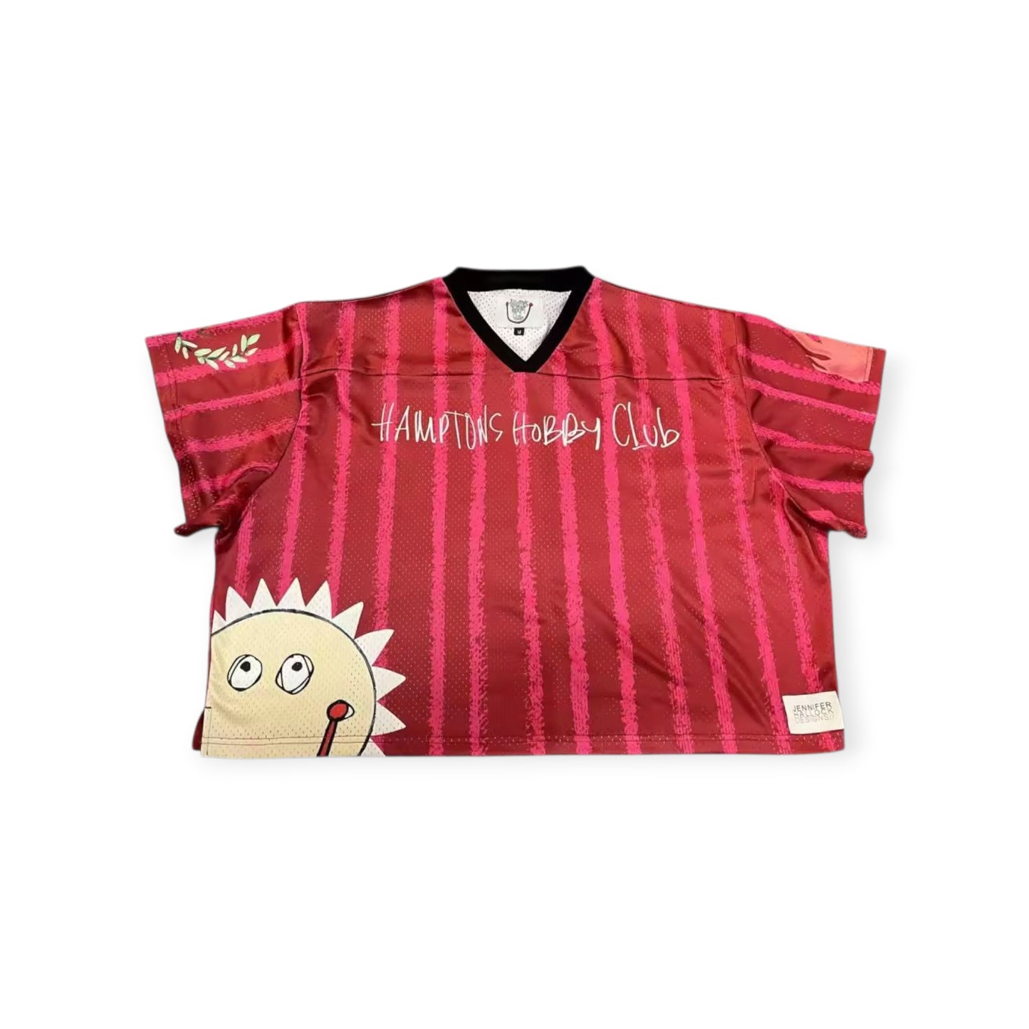 The Shield Mesh Crop Jersey